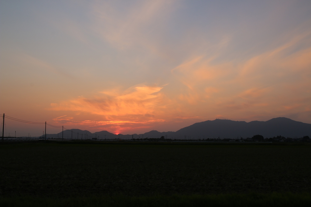 夕焼け空