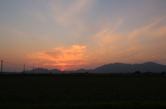夕焼け空