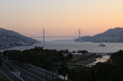 夕暮れ