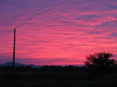 夕焼け空