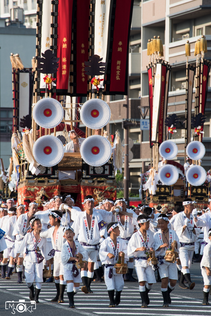 戸畑祇園大山笠１。