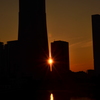 あの日の夕日