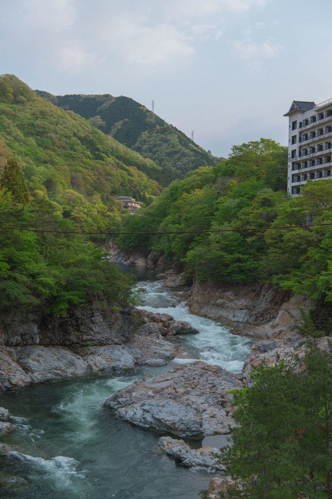 新緑の鬼怒川渓谷１