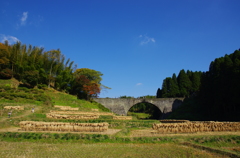 秋の通潤橋