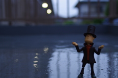 雨のようです