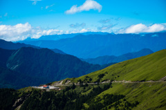 高山の風景