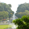 ベトナム旧大統領官邸からの眺め