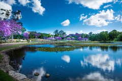 Blue Sky Reflection