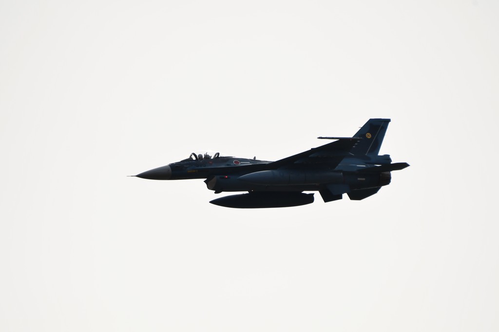 20171125築城基地航空祭予行　Ｆ－２Ａ起動飛行中