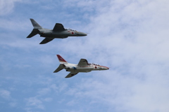 芦屋基地航空祭2016予行　ＯＰフライトのＴ－４