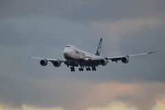 20170121北九州空港　ボーイング７４７－８Ｆ 日本貨物航空ＮＣＡ