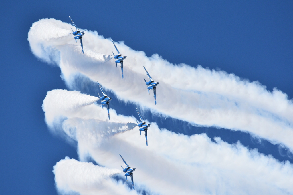 築城基地航空祭2015ブルーインパルス