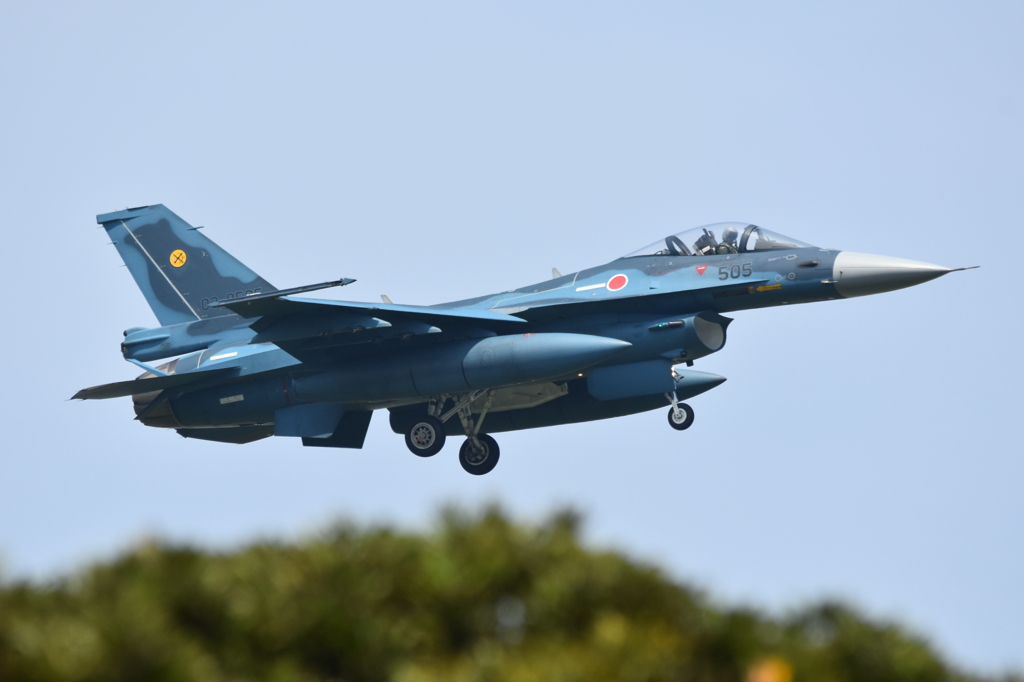 築城基地　Ｆ－２Ａ戦闘機