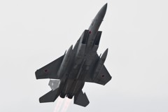 20171126築城基地航空祭帰投　新田原基地Ｆ－１５