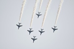 20171125　築城基地航空祭予行　ブルーインパルス