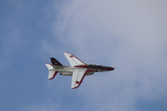 芦屋基地航空祭2016　Ｔ－４中等練習機　レッドドルフィン