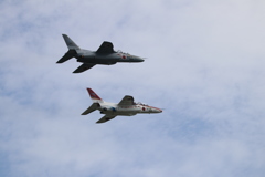 芦屋基地航空祭2016予行　ＯＰフライトのＴ－４