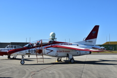 築城基地航空祭2015　芦屋Ｔ－４展示機