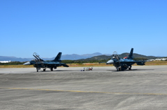築城基地航空祭2015　Ｆ－２展示機