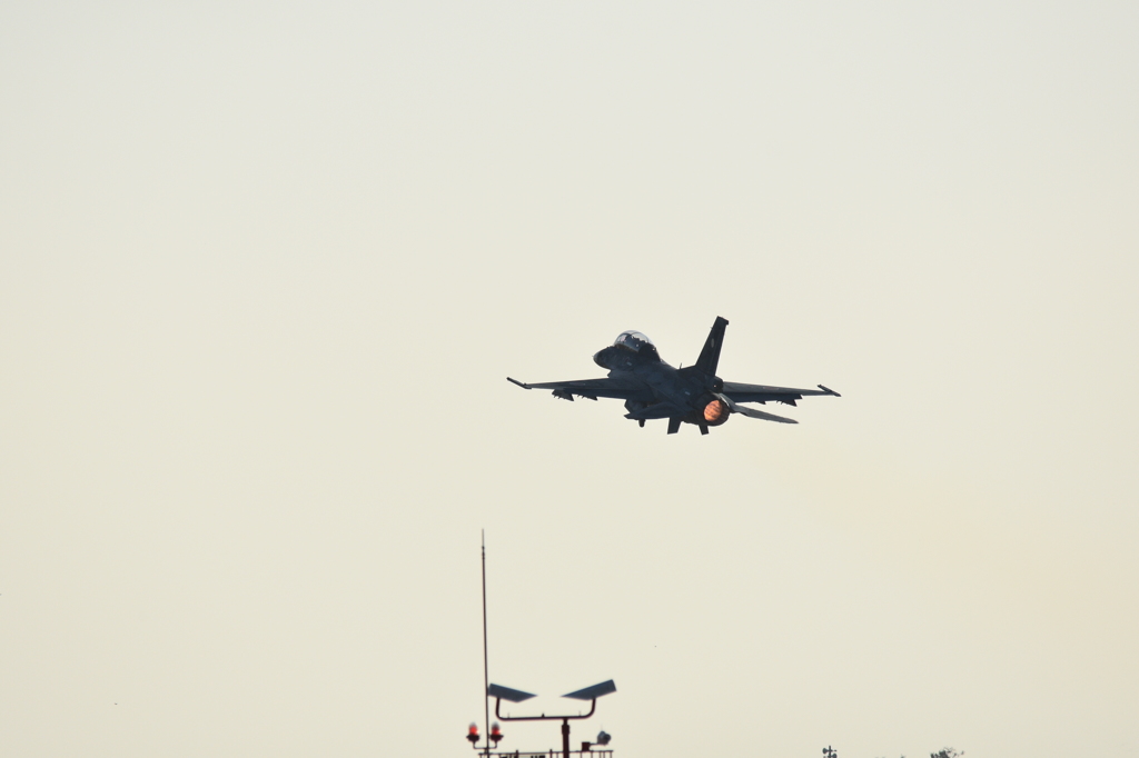 築城基地航空祭2015　Ｆ－２　ＯＰフライト離陸