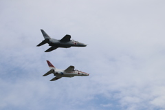 芦屋基地航空祭2016予行　ＯＰフライトのＴ－４