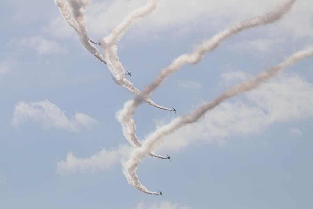 芦屋基地航空祭2016　ブルーインパルス　2
