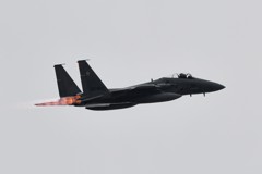 20171126築城基地航空祭帰投　新田原基地Ｆ－１５