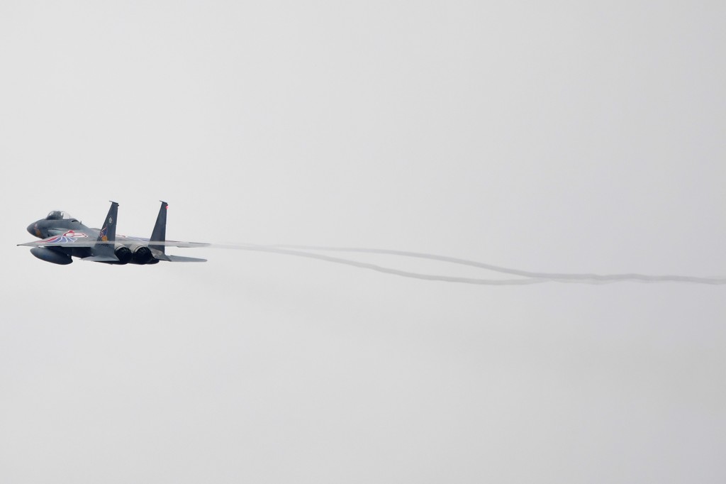 20171126築城基地航空祭 Ｆ－１５Ｊ起動飛行