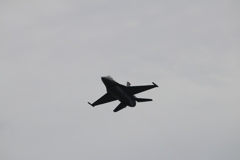 芦屋基地航空祭2016予行　Ｆ－１６デモフライト