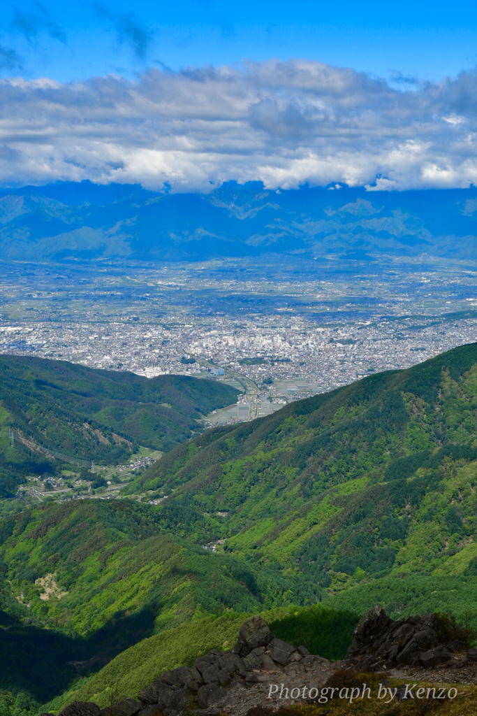 王ヶ鼻からの眺め