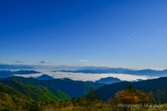 王ヶ頭から見た雲海
