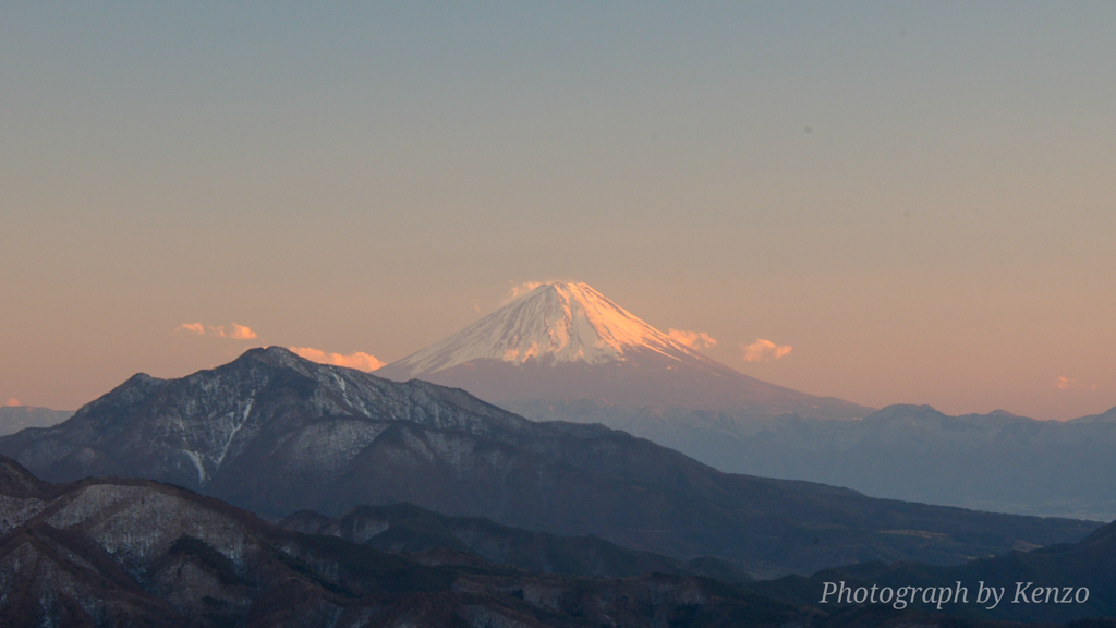 美しの森からの富士山