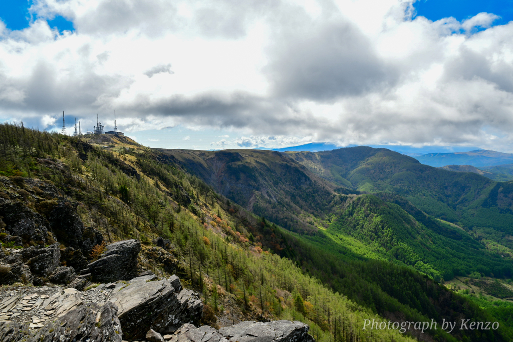 王ヶ鼻から眺めた王ヶ頭