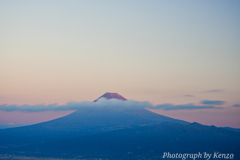 達磨山高原の朝