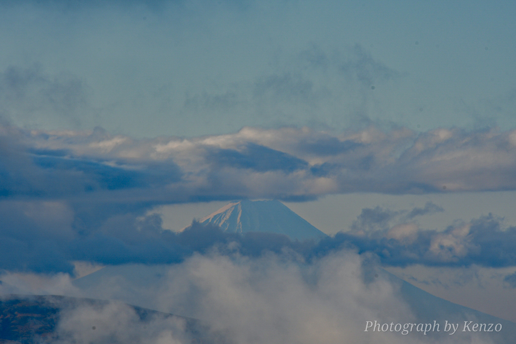 王ヶ鼻からの富士山