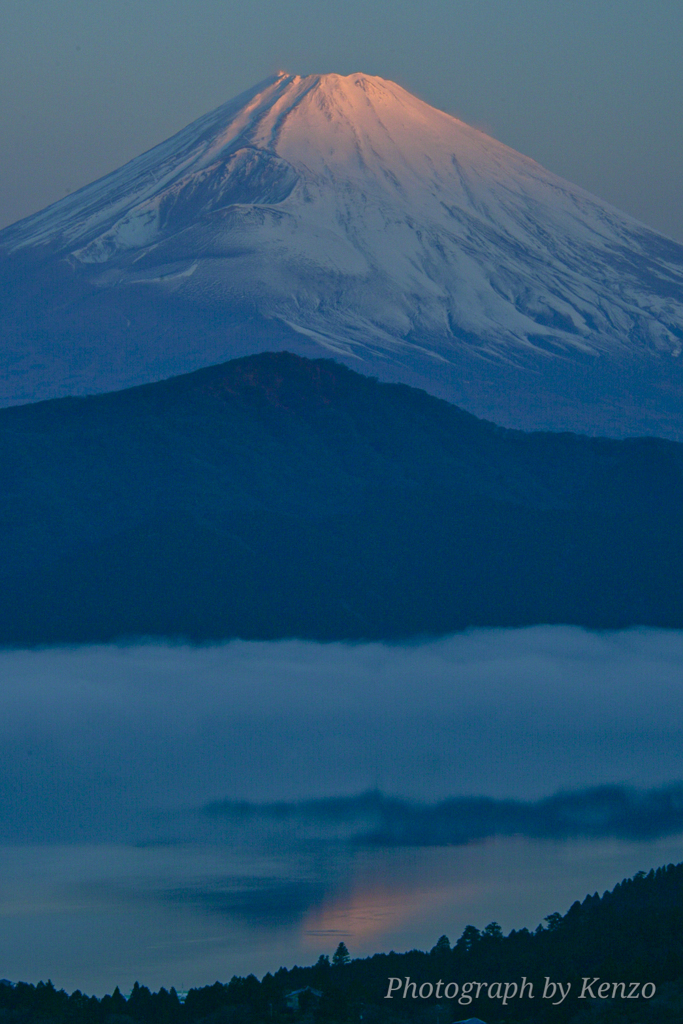 逆さ富士