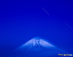 浮遊の富士