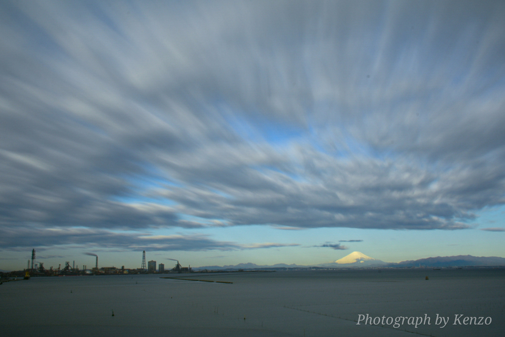 流れる雲