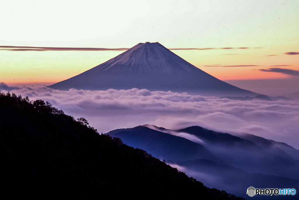 2019.11.4 木賊峠からの富士山