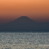 夕刻のシルエット