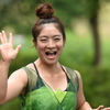 笑顔のランナー