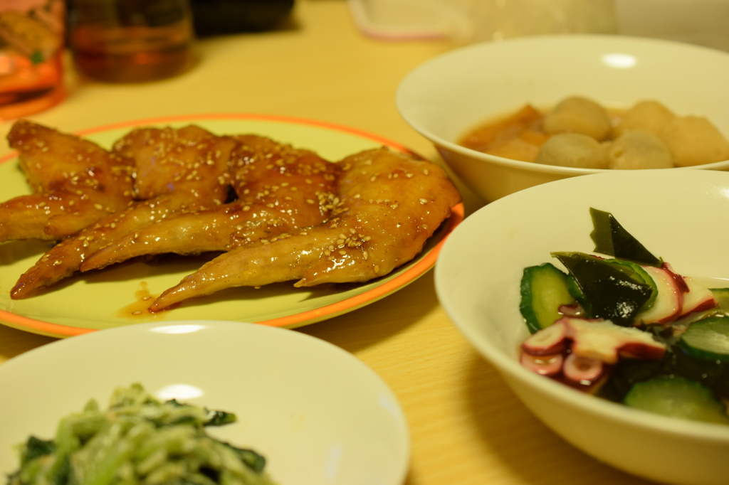 ある日の夕食
