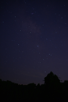 良く晴れた日の夜に
