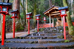 京都　貴船神社 中宮 結社