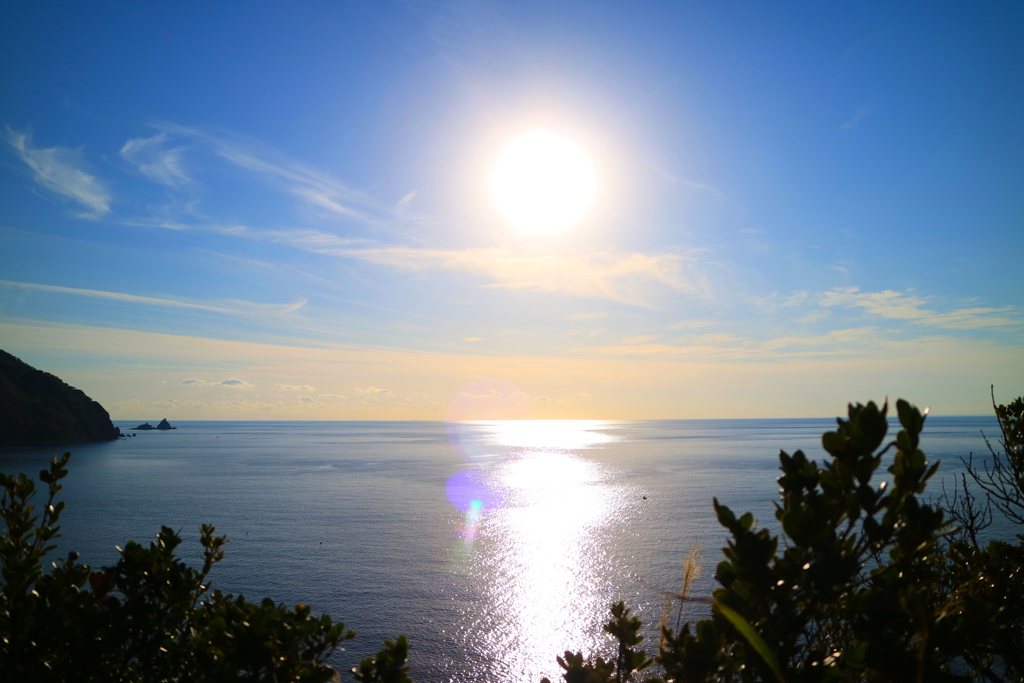 青空と海と太陽