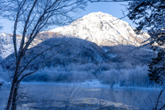焼岳の朝