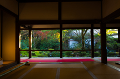 三千院夕刻散策２