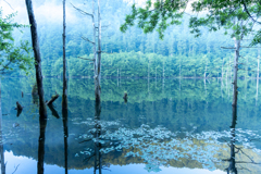 冷感湿度の湖