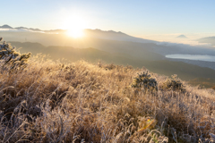 高原に霜が降りる季節