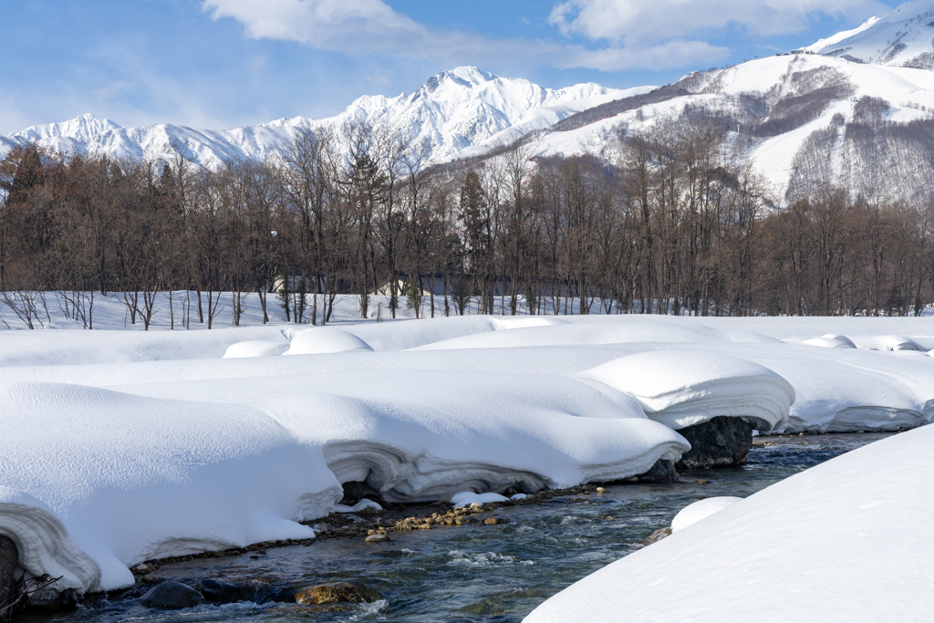 雪の層
